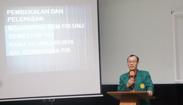 Pembekalan dan Pelepasan Mahasiswa PKM Semester 104 Tahun 2016